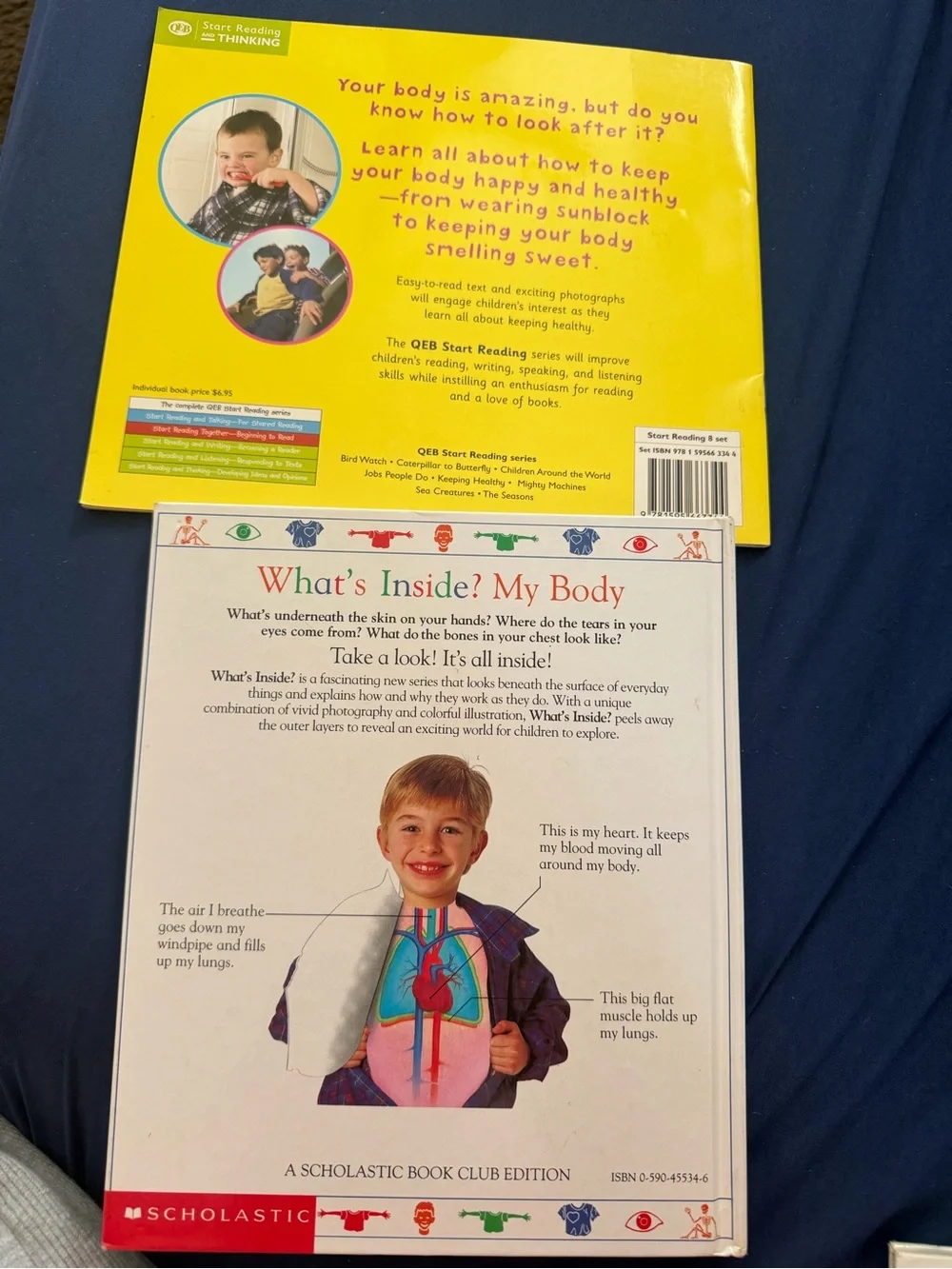 Kids Human Body & Healthy Habits Educational Book Bundle
